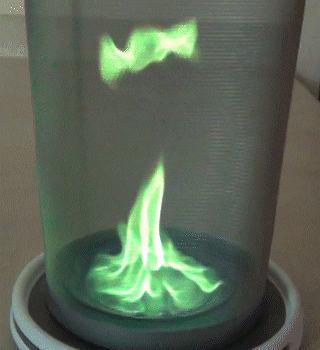 Green Fire Tornado
