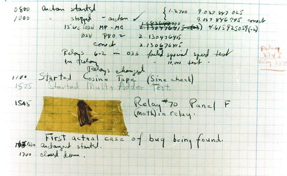 First Computer Bug