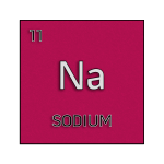 Color element cell for sodium.