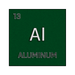 Color element cell for aluminum.