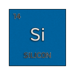 Color element cell for silicon.