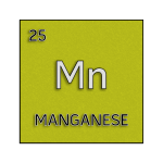 Color element cell for manganese.