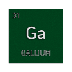 Color element cell for gallium.