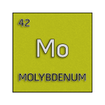 Color element cell for molybdenum.