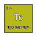 Color element cell for technetium.