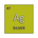 Color element cell for silver.