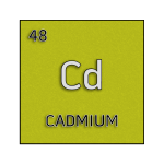 Color element cell for cadmium.
