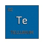 Color element cell for tellurium.