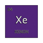 Color element cell for xenon.
