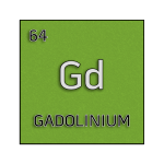 Color element cell for gadolinium.