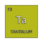 Color element cell for tantalum.
