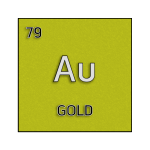 Color element cell for gold.
