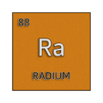 Color element cell for radium.