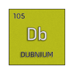 Color element cell for dubnium.