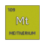 Color element cell for meitnerium.