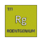 Color element cell for roentgenium.