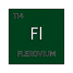 Color element cell for flerovium.