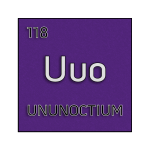 Color element cell for ununoctium.