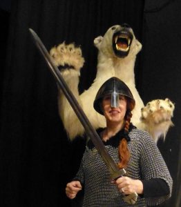 Viking at the Saga Museum in Reykjavik