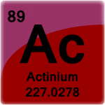 Element cell for Actinium