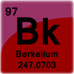 Element cell for Berkelium