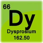 Element cell for Dysprosium
