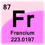 Element cell for Francium