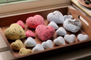 Selection of homemade bath bombs. (Erika van Rijssen)