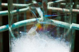 Test Tube Soap Bubbles (Jason Hickey)