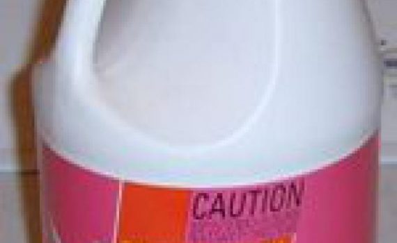 Never drink undiluted household bleach. Mark Gallagher, Wikipedia Commons