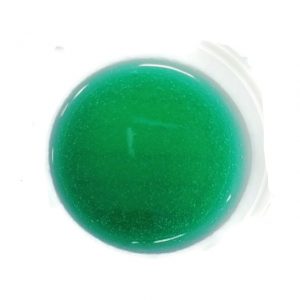 Peppermint extract and glitter turn ordinary slime into holiday peppermint slime.