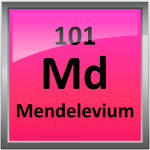 Mendelevium is a radioactive metal.