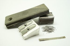Magnesium is used for pencil sharpeners and firestarters. (Firetwister)