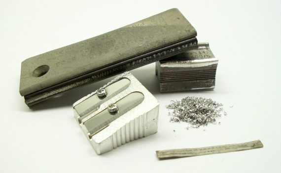 Magnesium is used for pencil sharpeners and firestarters. (Firetwister)