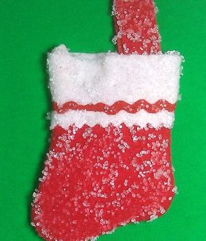 Crystal Holiday Stocking