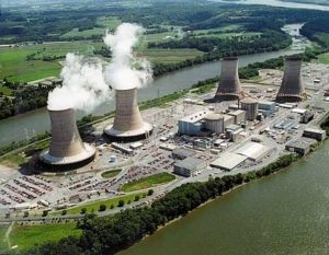 Three Mile Island nuclear power facility