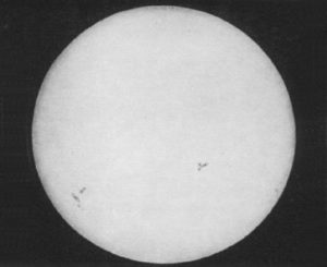 First Sun Photo