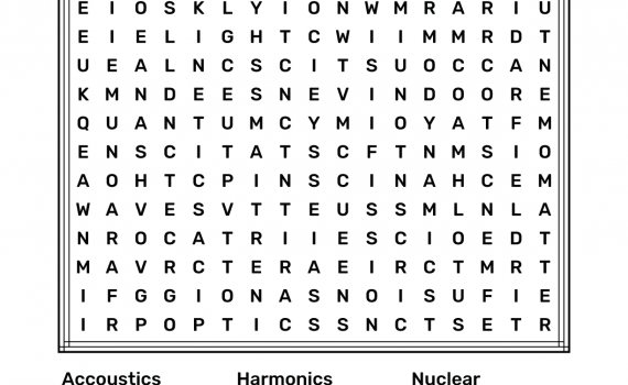Physics Word Search