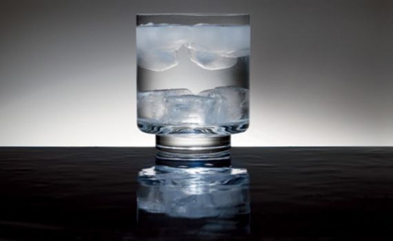 Heavy ice sinks in water because it has a higher density.