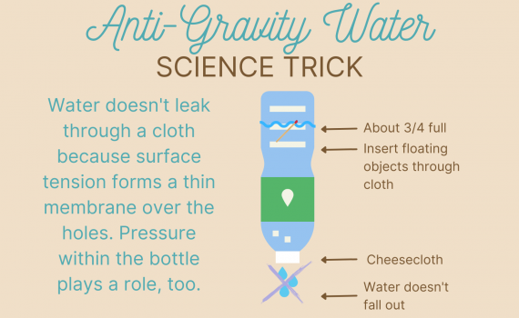 Anti-Gravity Water Science Trick