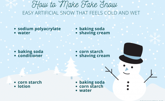 How to Make Fake Snow