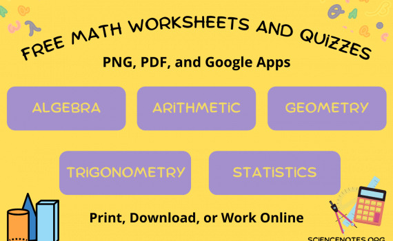 Free Math Worksheets and Quizzes