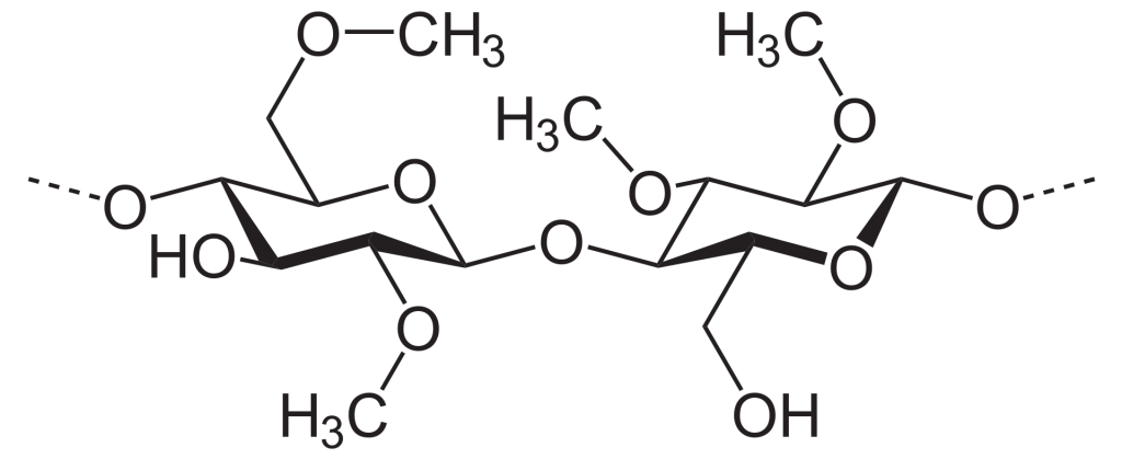 Methylcellulose chemical structure