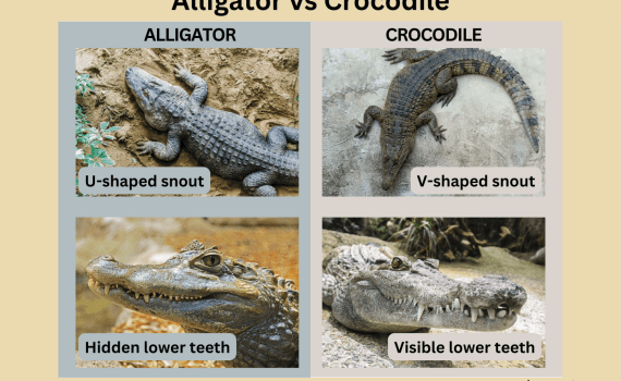 Alligator vs Crocodile