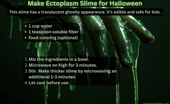 Make Ectoplasm Slime for Halloween