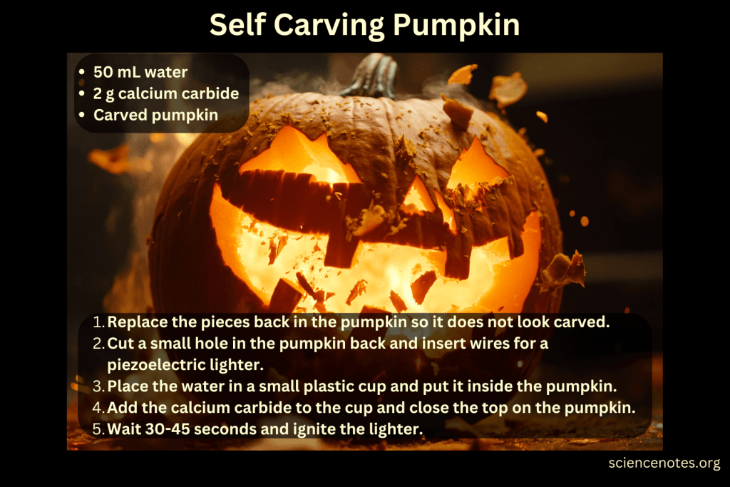 Self Carving Pumpkin