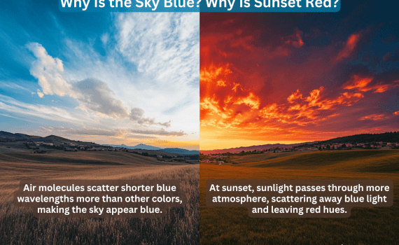 Why Is the Sky Blue Why Is Sunset Red