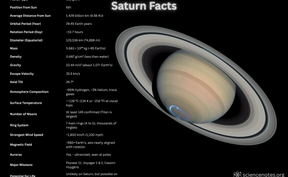 Saturn Facts