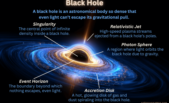 Black Hole Definition and Diagram