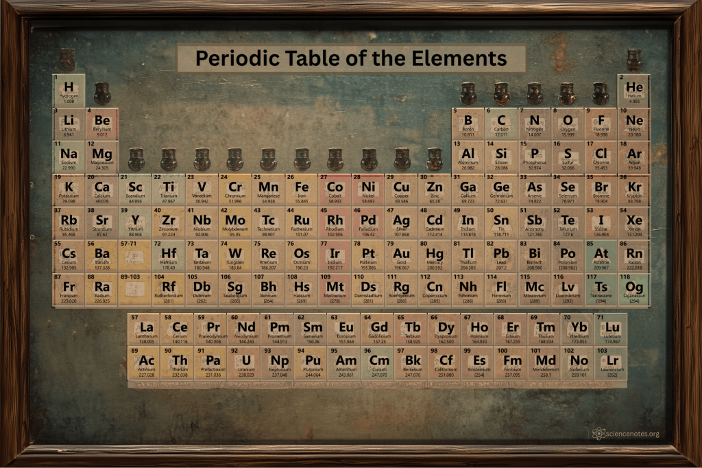 Atomic Age Periodic Table